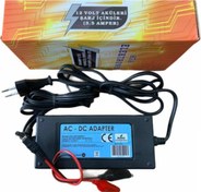 Resim Active Akülü Motorsiklet Uyumlu - 12 Volt Akü Şarj Cihazı Şarz Aleti Adaptör Yerli Üretim 3.5 Amper Ata Elektronik