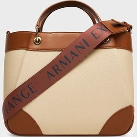 Resim Armani Exchange Bayan Çanta Xw000393 Af22518 M6261 Bej Bej 