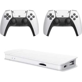 Resim Wizard 2.4 Ghz Oyun Konsolu Çift Konsol 4K Ultra Hd Game Stick 