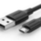 Resim UGREEN 2.0 A USB-A & Micro USB Data ve Şarj Kablosu, 1 Metre, Siyah, 60136 