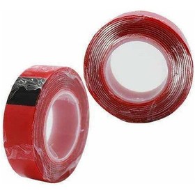 Resim Powermaster Kirmizi Vhb Akrilik Çift Tarafli Bant 19Mm X 2Mt O 