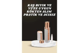 Resim Bfs Kaş Bıyık ve Yüz Epilasyon Aleti ve Titreşimli Yüz Temizleme Masaj Aleti Ikili Set 