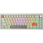 Resim GÜMRÜK BEY V65 V2 Kablosuz/Kablolu Mekanik Klavye VIA Programlanabilir Yazılım LED Alüminyum CNC Gövde, Win/Mac 