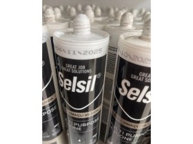 Resim Selsil Genel Amaçlı Şeffaf Silikon 280gr 