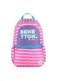 Resim Unıted Colors Of Benetton Çift Bölmeli Sırt Çantası 03752 Pembe 