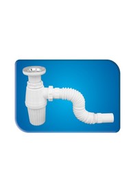 Resim Körüklü Taslı Lavabo Sifonu Gama 16401 