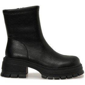 Resim Butigo 25k-8145 5pr Siyah Kadın Topuklu Bot 000000000102050931 Siyah 