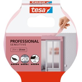 Resim Tesa Profesyonel Maskeleme Bandı, Hassas Yüzeyler Için, Keskin Kenar Boya Bandı, 25MX25MM 