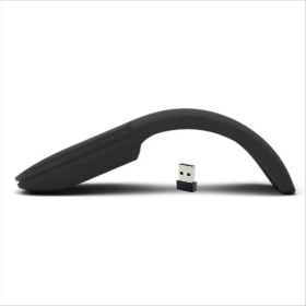 Resim MDS Katlanabilir Ark Dokunmatik Kablosuz Mouse - Ultra İnce, Sessiz, 2.4G USB Alıcılı, PC/Laptop Uyumlu 