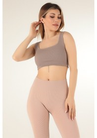 Resim Doremi Seamless Fitilli Spor Sütyeni 001 