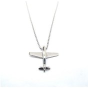 Resim Uçak Pilot Hostes Kolye Paslanmaz Çelik 