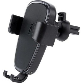 Resim Araç İçi Kablosuz Şarj Cihazı - Kütle Çekimi Akıllı Tutucu, 10w Hızlı Şarj, Tüm Qi Cihazları İle Uyumlu 