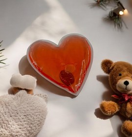 Resim Kalp Şeklinde 2 Adet El Isıtıcısı Sihirli Jel Isıtıcı 2244 