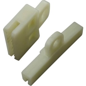 Resim BWR5019+BWR5020 Toyota Corolla Prius Cruiser Hilux Matrix Pontiac Vibe Lexus RX İçin Kapı Cam Tutucu Kızak Klipsi 