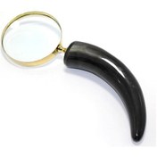 Resim 9033853523557lmr - Larimar Pirinç Boynuz Saplı Büyüteç Model 3 