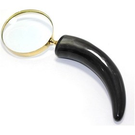 Resim 9033853523557lmr - Larimar Pirinç Boynuz Saplı Büyüteç Model 3 