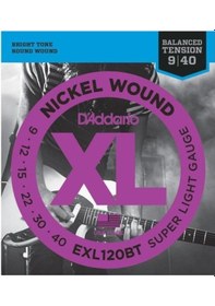 Resim Daddarıo Exl120Bt Elektro Gitar Teli Gtr Bal Xl Sup Lıte 