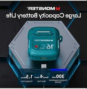 Resim Treasures Monster Xkt16 V5.3 Bluetooth Kulaklık, Beyaz, Kablosuz, Hifi, Düşük Gecikmeli Oyun Kulaklığı 