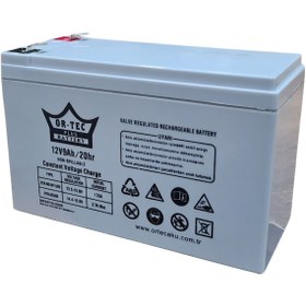Resim Ortec 12v 9ah Akü Bakımsız Kuru Akü 