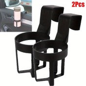 Resim 2 Adet Ayarlanabilir Araba Bardak Tutucu Pencere Montajı - Güvenli Kavrama ile Sağlam Plastik İçecek ve Şişe Tutucu, Araçlar için Ergonomik Tasarım, Kamyonetler, SUV'ler İç Aksesuarları, Araç İçecek Saklama | Modern Araç Aksesuarı | Dayanıklı Yapı 