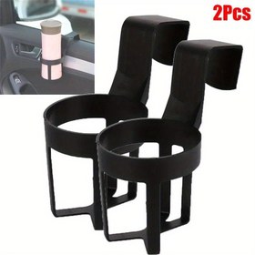Resim 2 Adet Ayarlanabilir Araba Bardak Tutucu Pencere Montajı - Güvenli Kavrama ile Sağlam Plastik İçecek ve Şişe Tutucu, Araçlar için Ergonomik Tasarım, Kamyonetler, SUV'ler İç Aksesuarları, Araç İçecek Saklama | Modern Araç Aksesuarı | Dayanıklı Yapı 