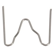 Resim Folinda 100 Adet M Tipi 0.6mm Gümüş Plastiği Kaynak Teli - Araba Tampon Çatlak Tamiri İçin Plastiği Onarım Aleti 