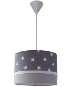 Resim ONAY AVİZE Yıldızlı Çocuk Odası (CD - 0845) Genç Ve Bebek Odası Erkek Kız Avize Aydınlatma Sarkıt Abajur 