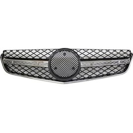 Resim Mercedes w207 ön panjur krom çıta siyah petek 2009 / 2013 