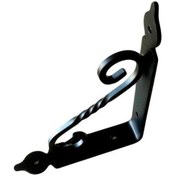 Resim Sunta Ferforje Raf Altı No 3 Siyah 1 Adet 