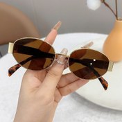 Resim Yeni Metal Oval Moda Gözlükleri Erkekler ve Kadınlar için, Sokak Stili, Moda Gözlükleri 