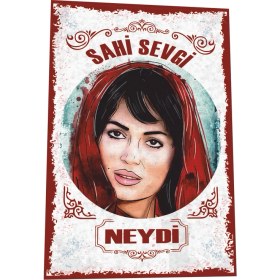 Resim Hayat Poster Türkan Şoray Selvi Boylum Al Yazmalım Sahi Sevgi Neydi Yeşilçam Replikler Retro Ahşap Poster 