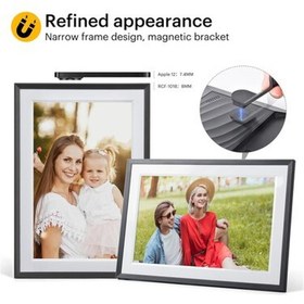Resim Kodak 10.1 Inc Dijital Fotoğraf Çerçevesi, Wifi - 800X1280 Dokunmatik Ekran 