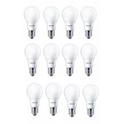 Resim Philips 8W 60W 6500K Beyaz Tasarruflu LED Ampul 