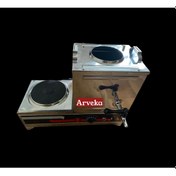Resim Arveka Elektrikli Çay Kazanı-Semaver-Kahveci Kazanı Pleytli 7 Lt 