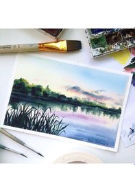 Resim Yağlı Boya Fırçası 4 Numara Samur Akrilik Boya Fırça No:4 Yatsı U 