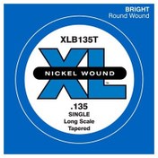 Resim D'Addario XLB135T Tek Bas Gitar Teli (135T) 