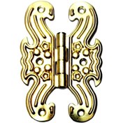 Resim Skygo Dekoratif Sac Kelebek Menteşe - Büyük, Sarı, 100 Adet 