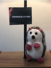 Resim Sevimli Kirpi Peluş Oyuncak Hediyelik Oyuncak Anahtarlık Uyku Arkadaşı 15 Cm Kahverengi 