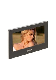Resim Dahua Dhı-vth2621g-wp Diafon Monitör Dokunmatik 7 İnc Tft İç Ortam İndoor / Dış Ortam O Yok Wi-fi Siyah Ip Interk 