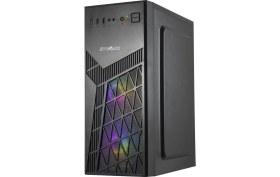 Resim Strong Glave 2x 120mm Rainbow Fanlı ATX Mesh Gaming Bilgisayar Kasası (Powersız) 