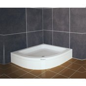 Resim Shower 75X75 Oval Duş Teknesi 