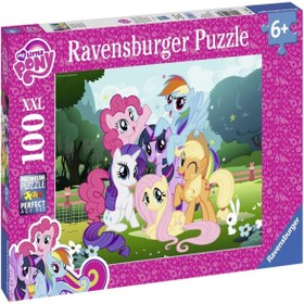 Resim Ravensburger 100 Parça Puzzle Sihirli Poniler 109357 