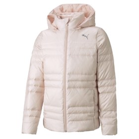 Resim Puma Light Goose Kız Çocuk Pembe Kapüşonlu Mont 