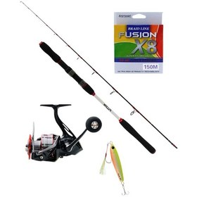 Resim Fujin Deepking 180cm 60-180 Gr & Ryuji Raptor 6000 Tekne Olta Seti 