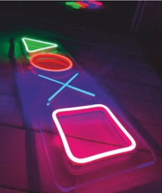 Resim Playstation Tuş Takımı Neon Led 