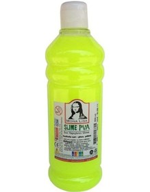 Resim Südor Mona Lisa Slime Jeli 500 Ml. Fosforlu Sarı 