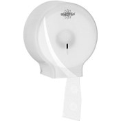 Resim Rulopak R-1310 Modern Mini Jumbo Tuvalet Kağıdı Dispenseri Transparan Beyaz 