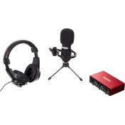 Resim Ekipmanları Style Paket-1 BM800 Mikrofon Ses Kartı Stüdyo Kayıt Seti 