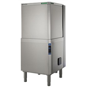 Resim Electrolux Professional Endüstriyel Giyotin Tip Bulaşık Makinesi Çift Cidarlı 80 Sepet/Saat EHTA060 