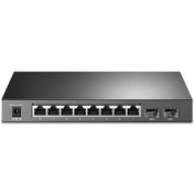 Resim T1500G-10Ps 8 Port Poe+ 10-100-1000 Mbps Yönetilebilir Switch Hub TP-Link